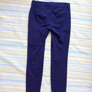 🛍️ BUNDLE ONLY | J. Crew Mercantile (Factory) Navy blue skinny cropped pants 4